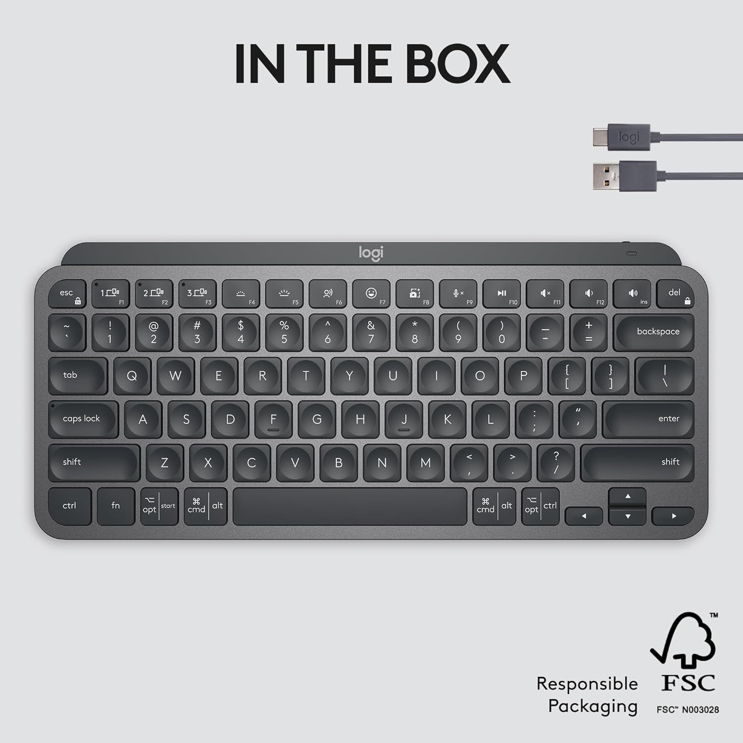 Logitech MX keys Mini for Business Keyboard